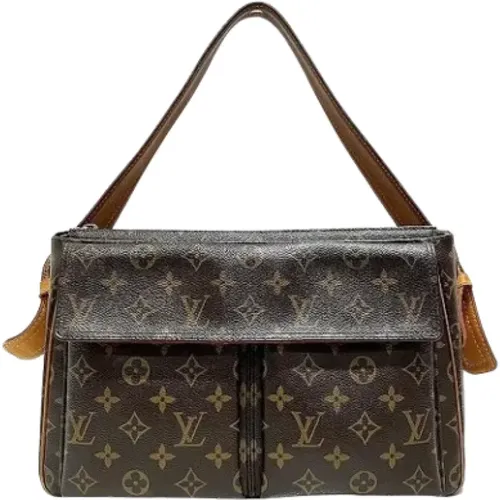 Pre-owned Canvas shoulder-bags , female, Sizes: ONE SIZE - Louis Vuitton Vintage - Modalova