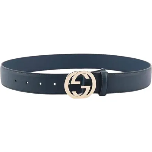 Logo-Buckle Belt , female, Sizes: 90 CM - Gucci - Modalova