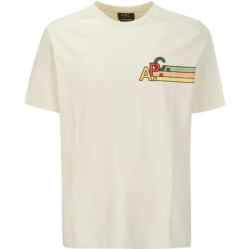Isaac T-Shirt , male, Sizes: M, L, XL, S - A.p.c. - Modalova