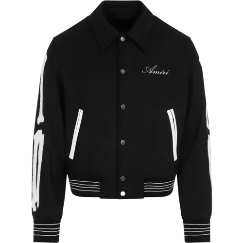 Klassische Schwarze Jacke Aw24 - Amiri - Modalova