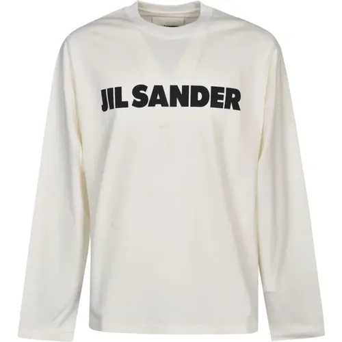 Men's Porcelain T-Shirts & Polos , male, Sizes: XL - Jil Sander - Modalova