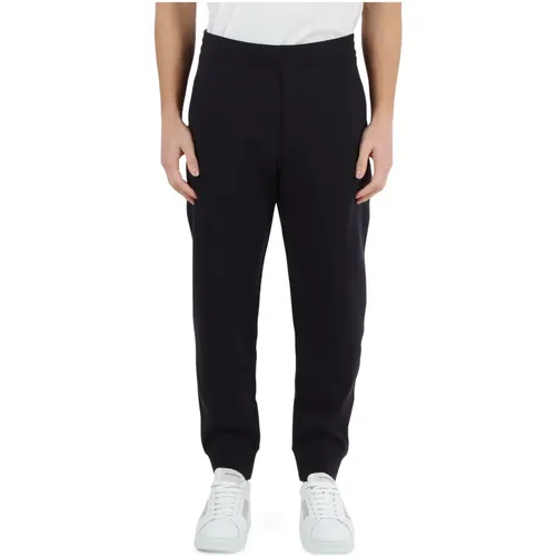 Double Jersey Cotton Sport Pants , male, Sizes: S, XL, 3XL, 2XL, L - Emporio Armani - Modalova