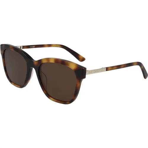 Stilvolle Sonnenbrille für Frauen Ck19524S 41724 , Damen, Größe: 55 MM - Calvin Klein - Modalova