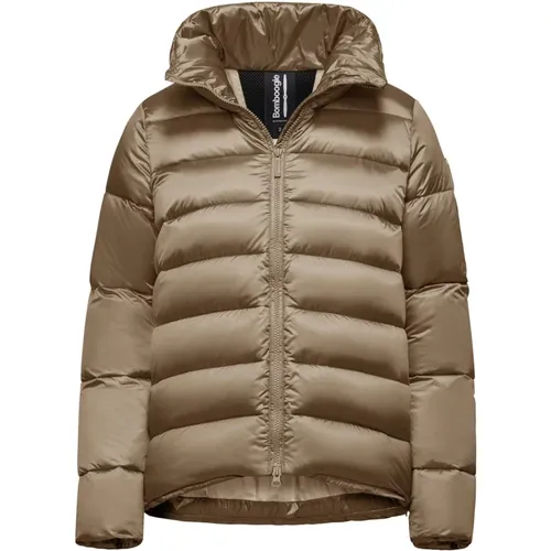 Bruges Jacket - Down Jacket in Bright Nylon , female, Sizes: 2XL, L, 3XL, M, XL, S - BomBoogie - Modalova