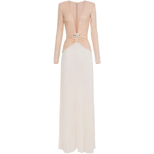 Elegant Dress - Ab51337E2 , female, Sizes: S - Elisabetta Franchi - Modalova