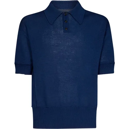 Stylish Wool Blend T-shirt and Polo , male, Sizes: S - Maison Margiela - Modalova