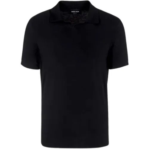 Stylish T-shirts and Polos , male, Sizes: 3XL, M, L, XL, 2XL - Giorgio Armani - Modalova