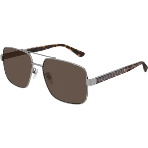 Stylische Sonnenbrille Gg0529S Farbe 002 , Herren, Größe: 60 MM - Gucci - Modalova