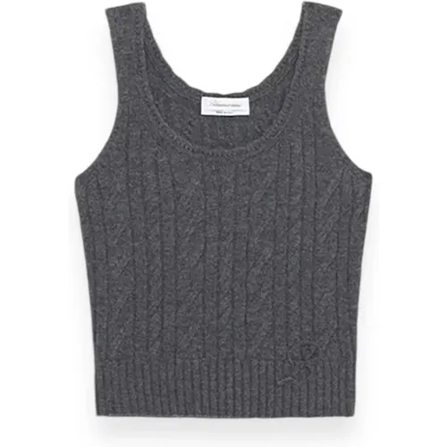 Knit Tank Top , female, Sizes: M, L - Blumarine - Modalova