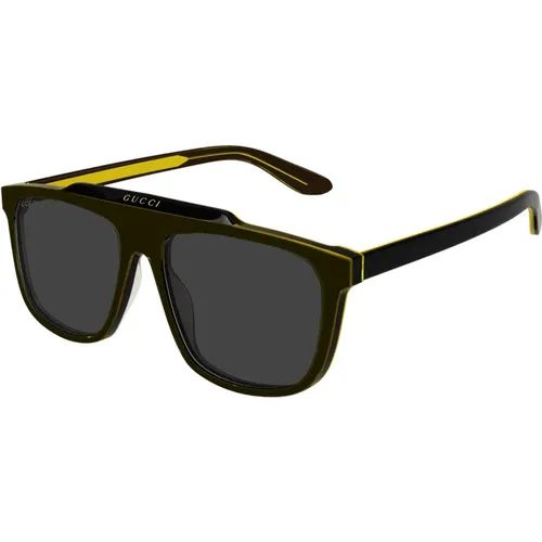 Aviator Sunglasses Trendy Urban Poetic Style , unisex, Sizes: 58 MM - Gucci - Modalova