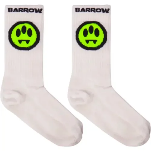 Off- Unisex Socks , male, Sizes: ONE SIZE - Barrow - Modalova