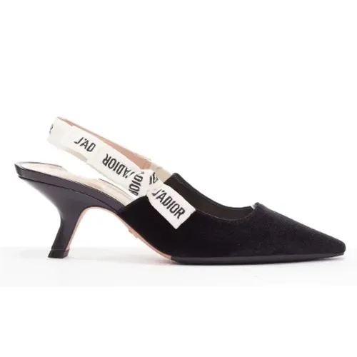 Pre-owned Velvet heels , female, Sizes: 2 UK - Dior Vintage - Modalova