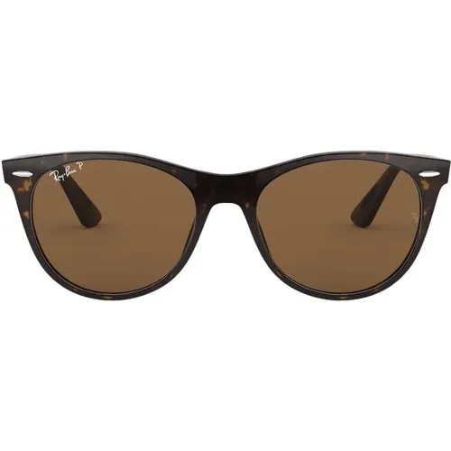 Clic Polarized Wayfarer II Sunglasses , male, Sizes: 55 MM - Ray-Ban - Modalova
