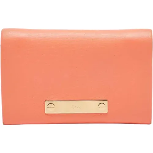 Pre-owned Leather wallets , female, Sizes: ONE SIZE - Chloé Pre-owned - Modalova