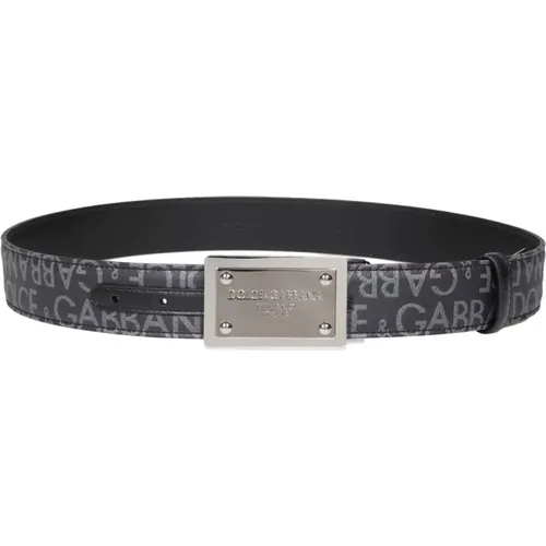 Belt , male, Sizes: 100 CM, 115 CM, 90 CM, 85 CM, 110 CM, 105 CM, 95 CM - Dolce & Gabbana - Modalova