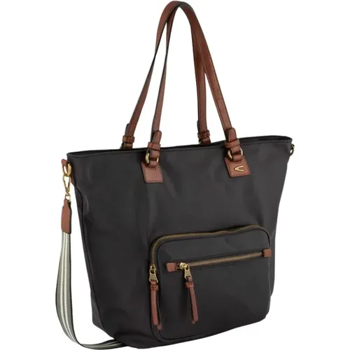 Bari Shopper mit Reißverschluss, Braun - camel active - Modalova