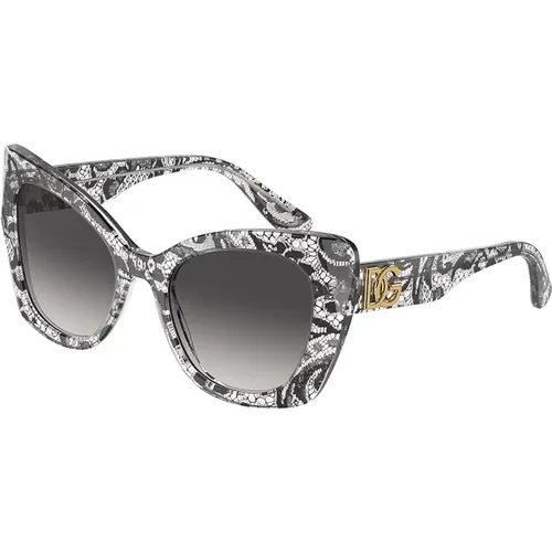 Mode Sonnenbrille Dg4405-32878G , Damen, Größe: 53 MM - Dolce & Gabbana - Modalova