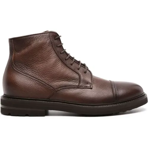 Lace Up Ankle Boots , male, Sizes: 13 UK, 12 UK - Henderson - Modalova