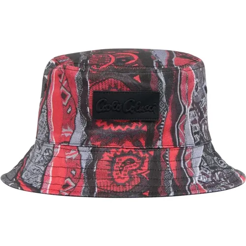 Reversible Fisherman Hat , unisex, Sizes: S, L - carlo colucci - Modalova