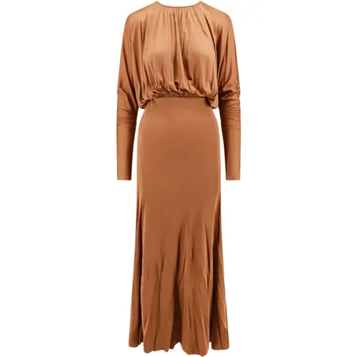 Open Back Dress , female, Sizes: 2XS - Semicouture - Modalova