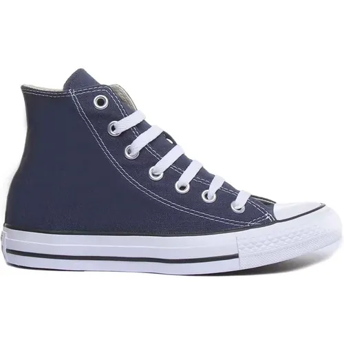 Canvas Hi Top Trainer Navy White , male, Sizes: 2 1/2 UK, 7 1/2 UK, 2 UK, 10 1/2 UK, 9 UK, 6 UK, 3 UK, 8 UK, 8 1/2 UK, 12 UK, 5 UK, 4 UK, 3 1/2 UK, 10 - Converse - Modalova