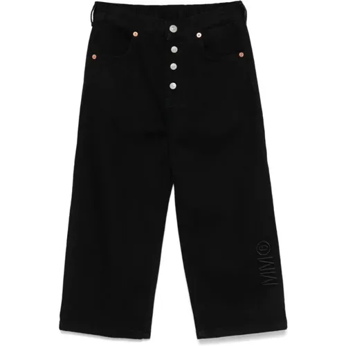 Schwarze Jeans für Frauen - MM6 Maison Margiela - Modalova