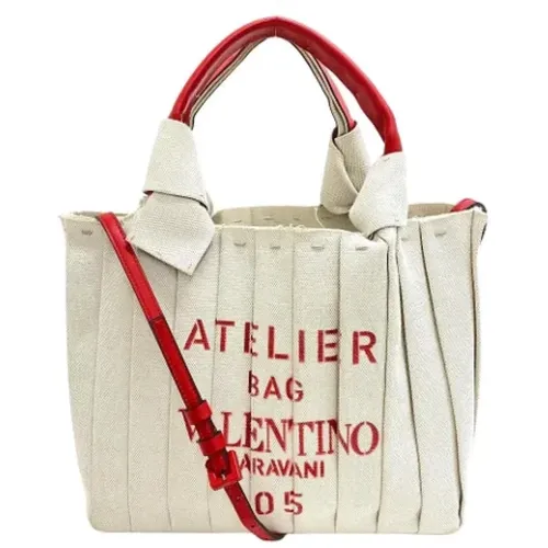 Pre-owned Canvas handbags , female, Sizes: ONE SIZE - Valentino Vintage - Modalova