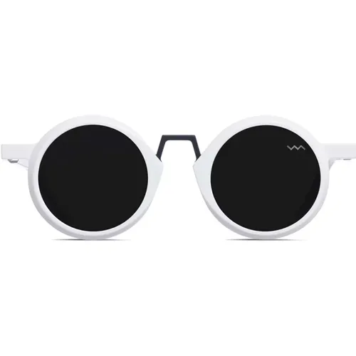 Round Bio-Acetate Sunglasses Bl0044 , male, Sizes: 45 MM - Vava Eyewear - Modalova