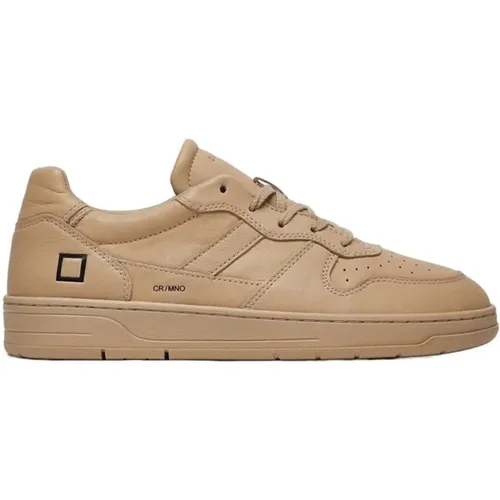 Leder Court Sneakers , Herren, Größe: 41 EU - D.A.T.E. - Modalova