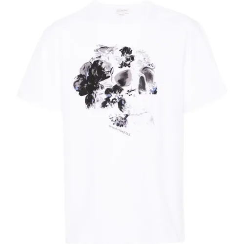 T-Shirts , Herren, Größe: S - alexander mcqueen - Modalova