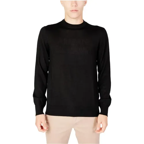 Herren Strickware Schwarz - Armani Exchange - Modalova