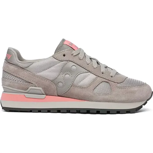 Grey Sneakers with Cloud Effect Midsole , female, Sizes: 5 1/2 UK, 4 1/2 UK, 8 UK, 7 UK, 5 UK, 7 1/2 UK, 6 UK, 9 UK - Saucony - Modalova