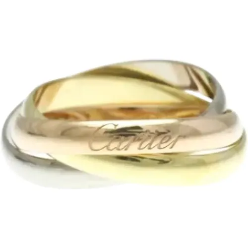 Pre-owned Gold rings , female, Sizes: ONE SIZE - Cartier Vintage - Modalova