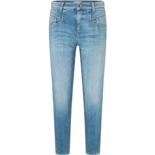Klassische Denim Gerades Jeans , Damen, Größe: 2XL - CAMBIO - Modalova