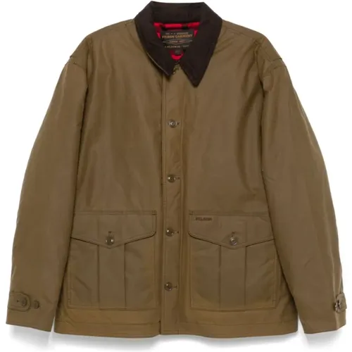 Braune Baumwoll-Windjacke Filson - Filson - Modalova