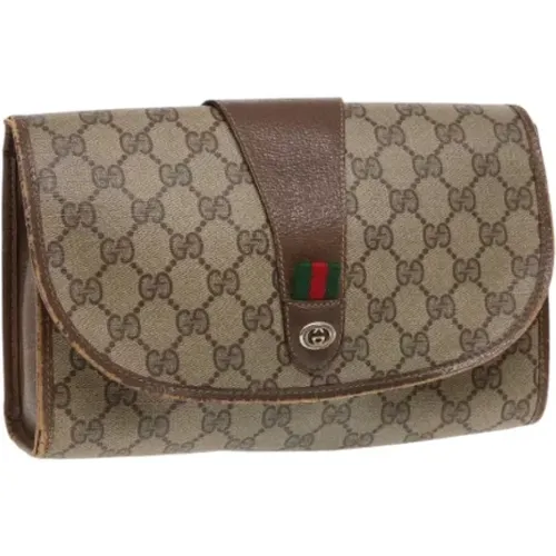 Pre-owned Leder clutches - Gucci Vintage - Modalova