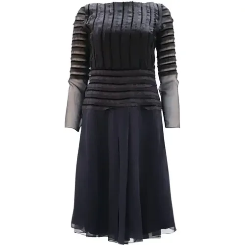 Pre-owned Silk dresses , Damen, Größe: XS - Oscar De La Renta Pre-owned - Modalova