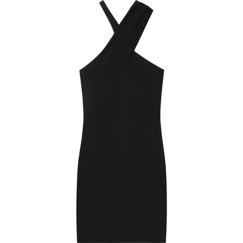 Criss Cross Jersey Dress , female, Sizes: XS, 2XS - Courrèges - Modalova