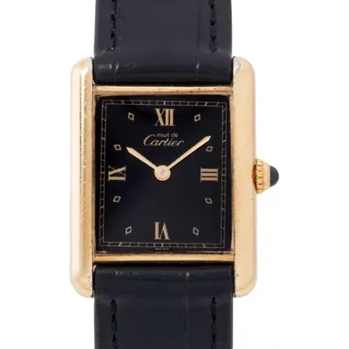 Pre-owned Stainless Steel watches , female, Sizes: ONE SIZE - Cartier Vintage - Modalova