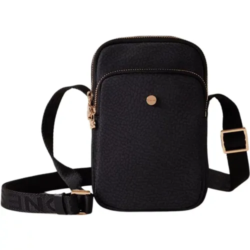 Shoulder Strap Smartphone Y66 Dark , female, Sizes: ONE SIZE - Borbonese - Modalova