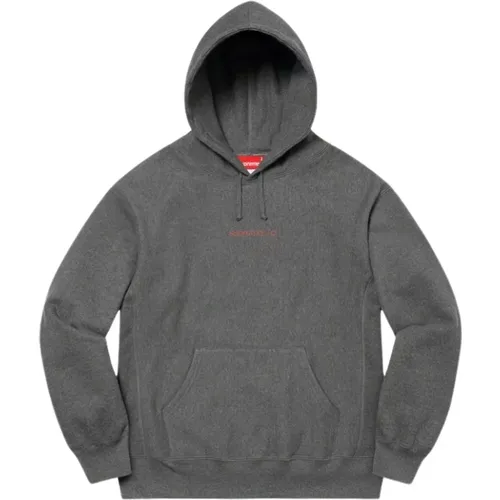 Limited Edition Hooded Sweatshirt Charcoal , male, Sizes: M - Supreme - Modalova