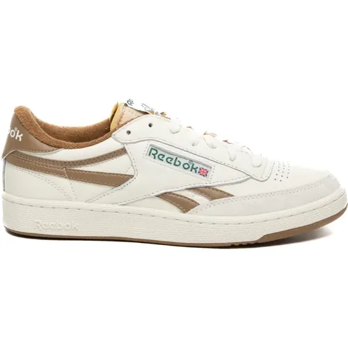 Beige Tennis-inspirierte Sneakers , Herren, Größe: 37 1/2 EU - Reebok - Modalova