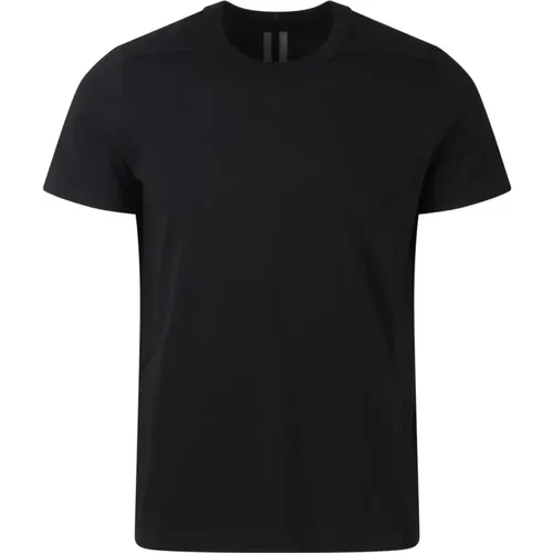 Schwarzes kurzes Level-T-Shirt , Herren, Größe: M - Rick Owens - Modalova
