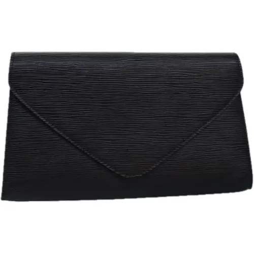 Pre-owned Leather clutches , female, Sizes: ONE SIZE - Louis Vuitton Vintage - Modalova