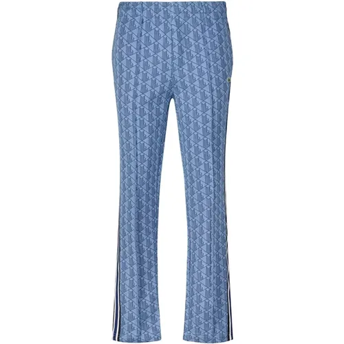 Sweatpants mit Jacquard-Muster , Damen, Größe: XL - Lacoste - Modalova