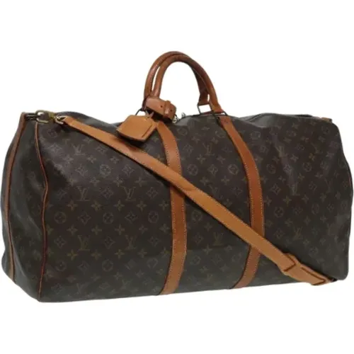 Pre-owned Canvas travel-bags , female, Sizes: ONE SIZE - Louis Vuitton Vintage - Modalova