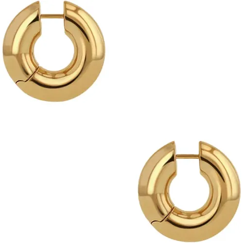 Bold Link Hoops Earrings , female, Sizes: ONE SIZE - Anine Bing - Modalova