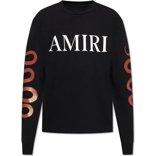 Long Sleeve T-shirt , male, Sizes: XL, S, M, L - Amiri - Modalova