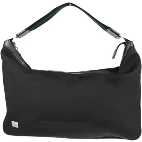 Pre-owned nylon Gucci shoulder bag , female, Sizes: ONE SIZE - Gucci Vintage - Modalova