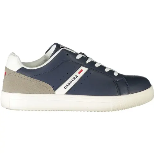 Polyester Sneaker with Contrast Details , male, Sizes: 10 UK, 6 UK, 9 UK, 7 UK, 8 UK - Carrera - Modalova